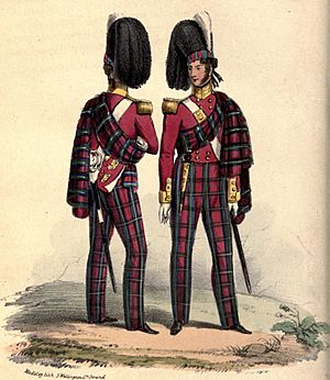 72nd Foot uniform