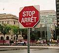 Bilingualstopsign