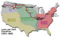 Carte Lewis-Clark Expedition-en