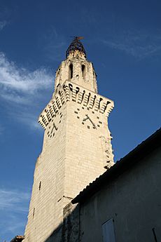 Clocher de l'église des Augustins (Place des Carmes) Avignon, by JM Rosier