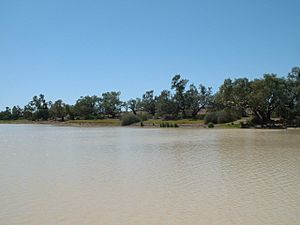 Coopers Creek Bullah waterhole