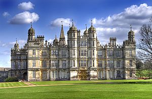 Front of Burghley House 2009