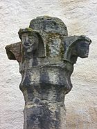 Grotesque heads, Dunbar mercat cross