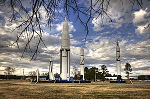 MSFC rocket park