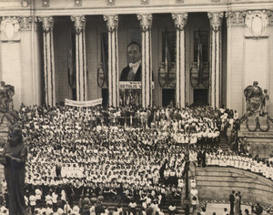 Manifestação de apoio a Getúlio Vargas