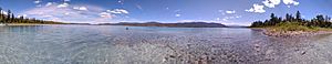 Panorama of Eagle Lake