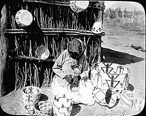 Papago basketmaker