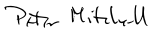 Peter-mitchell-signature.svg