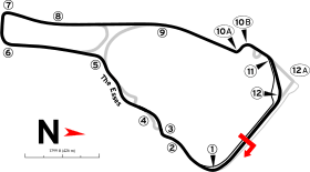 Road Atlanta track map.svg