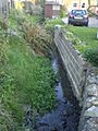 The River Yar in Whitwell