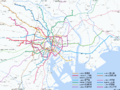 Tokyo metro map