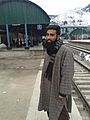 Traditinal winter dress of kashmir