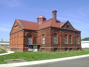 Burden iron works office