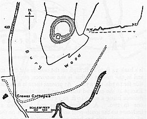 Bury Castle Somerset Map