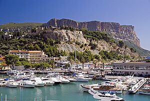 Cassis harbour