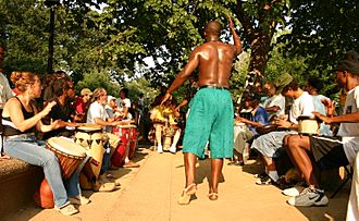 Dancer at Meridian Hill Park