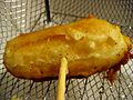 Deep-fried twinkie