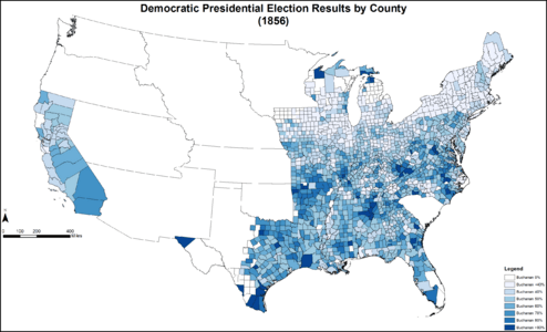 DemocraticPresidentialCounty1856Colorbrewer