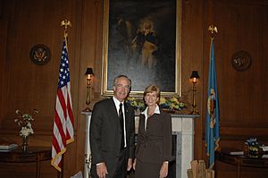 Dirk Kempthorne and Christine Todd Whitman