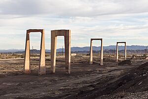 Eagle Mountain Kaiser Steel arches