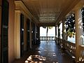 Edmondston-Alston House back porch view