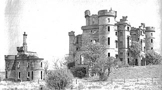 Eglinton castle ruins