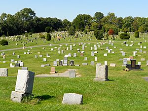 General view Eden Cemetery Delco PA