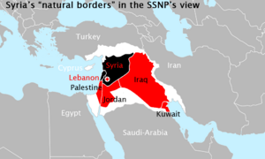 Greater Syria Map