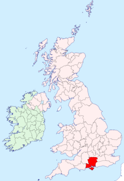 Hampshire - British Isles.svg