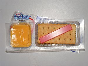 Handi-Snacks - open