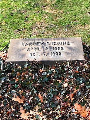 Harvey Cushing's tomb, Lake View Cemetery, Cleveland - 03