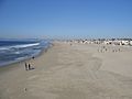 Hermosa beach in winter