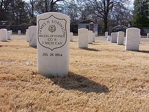 James H Robinson grave