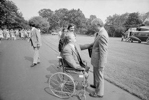 Jimmy Carter with Max Cleland, - NARA - 180551