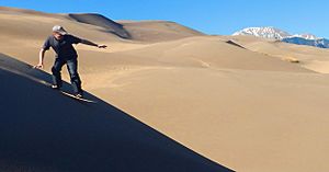 Man Sandboarding (25868277651)