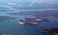 McNeil Island and neighbors, Washington