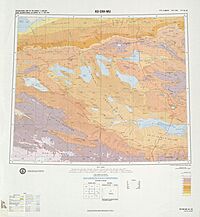 Map of West Qaidam