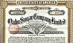 Oahu Sugar Co Gold Bond 