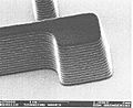 Photoresist SEM micrograph