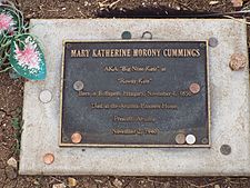 Prescott-Arizona Pioneer Home Cemetery-Grave of Big Nose Kate-2