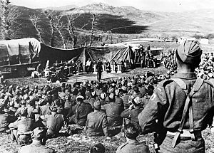 Red Poppies of Monte performed in Italy 1944