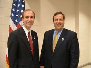 Scott Garrett and Chris Christie