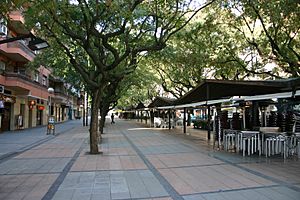 Spain.Catalonia.Viladecans.Ramblas