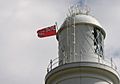 Trinity House Flag on Portland Bill Lighthouse