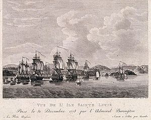 Vue de Sainte Lucie prise en decembre 1778 par Barrington.jpeg