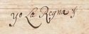 Elisabeth Farnese's signature