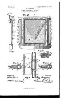 Anderson Window Cleaning Device 1903