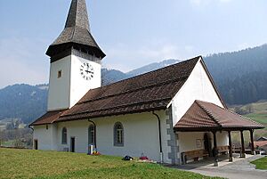 Boltigen im Simmental église