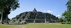 Borobudur-Nothwest-view