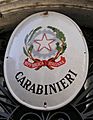 Carabinieri sign